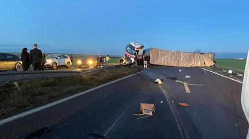 Saint-Rémy-le-Petit : un poids lourd se couche sur la voie rapide 